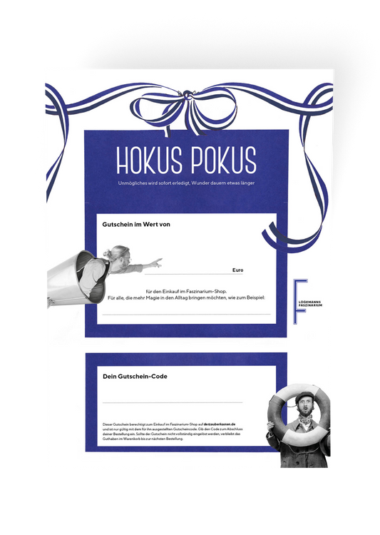 DER GUTSCHEIN ZUM FASZINARIUM